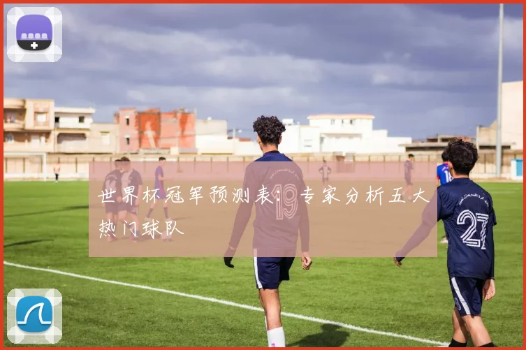 世界杯冠军预测表:专家分析五大热门球队